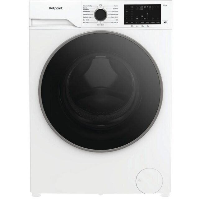 Hotpoint HBD9681ANTSTAIN 9Kg/6Kg 1400 Spin Washer Dryer - White