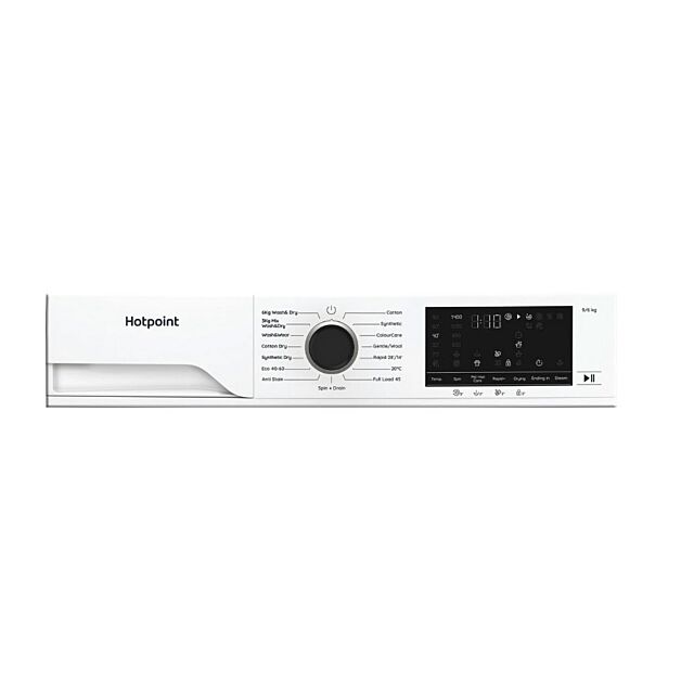 Hotpoint HBD9681ANTSTAIN 9Kg/6Kg 1400 Spin Washer Dryer - White
