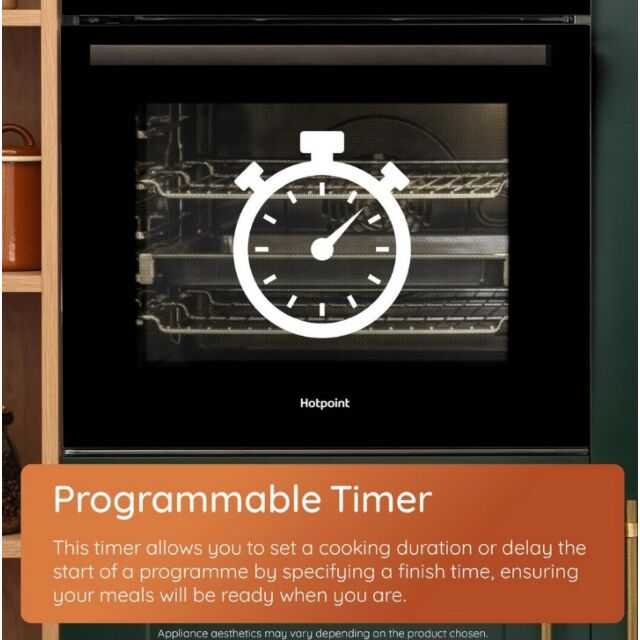Hotpoint HO255HXUK Ho255hxuk 59.5Cm Built In Electric Single Oven - Stainless Steel