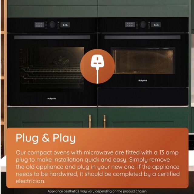 Hotpoint HO255HXUK Ho255hxuk 59.5Cm Built In Electric Single Oven - Stainless Steel