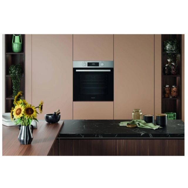 Hotpoint HO255HXUK Ho255hxuk 59.5Cm Built In Electric Single Oven - Stainless Steel