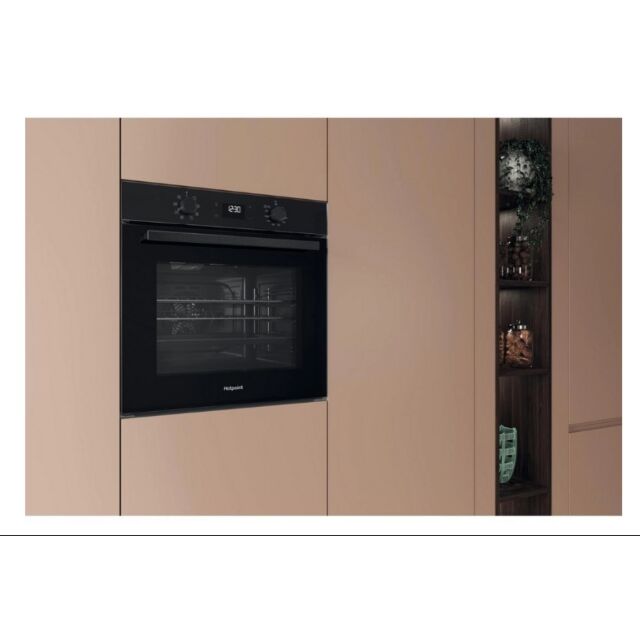 Hotpoint HO455HBUK 60cm Built In Electric Single Oven - Black