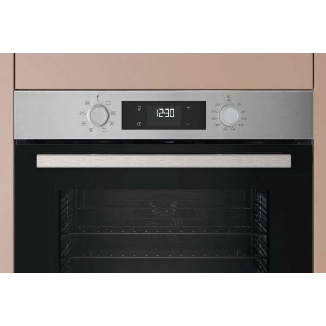 Hotpoint HOEU25CZXUK 59.5Cm Built In Electric Single Oven - Stainless Steel