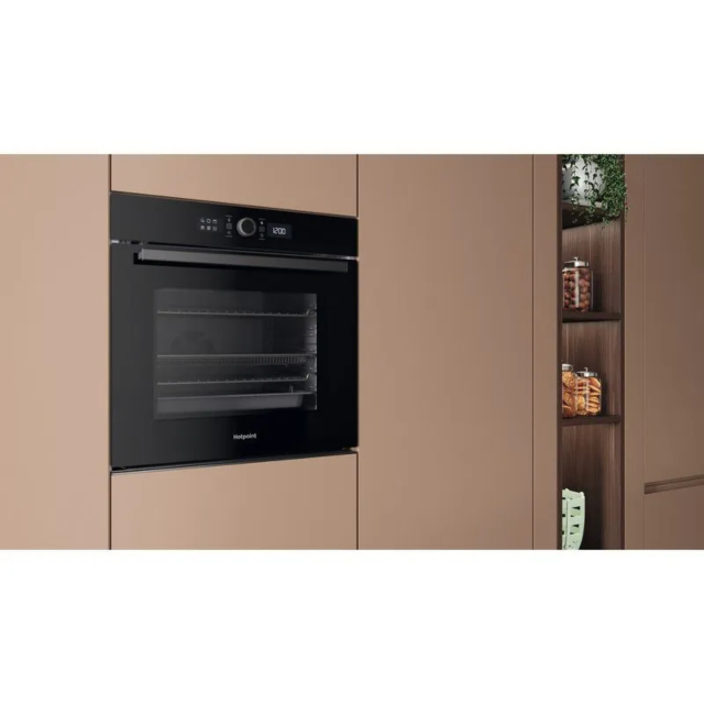 Hotpoint HOI4S8PM0BUK 60Cm Built-In Single Pyrolytic Oven With Active Multiflow And Air Fry