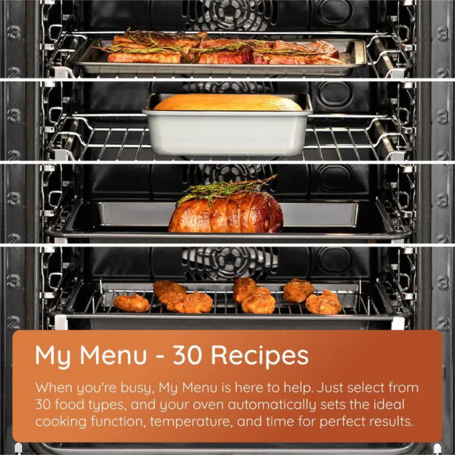 Hotpoint HOI4S8PM0BUK 60Cm Built-In Single Pyrolytic Oven With Active Multiflow And Air Fry