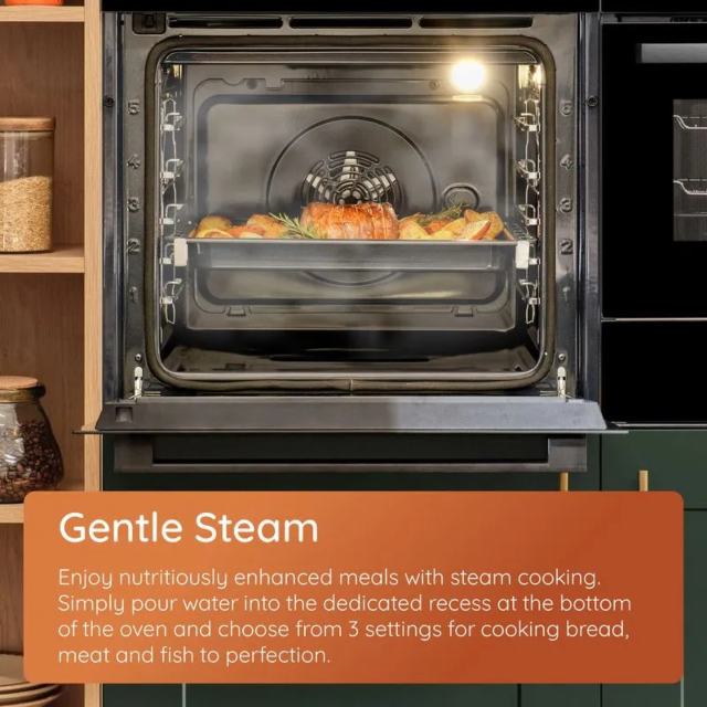Hotpoint HOI4S8PM0BUK 60Cm Built-In Single Pyrolytic Oven With Active Multiflow And Air Fry