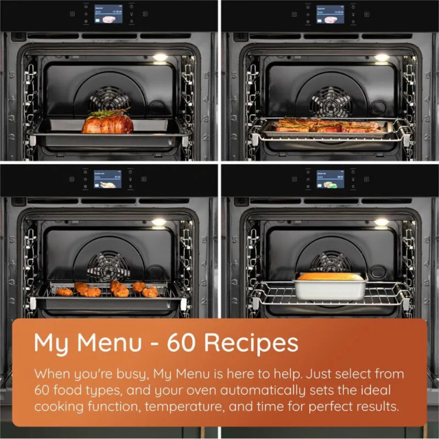 Hotpoint HOI68PT1SBUK 60Cm Built-In Single Pyrolytic Oven With Active Multiflow And Air Fry
