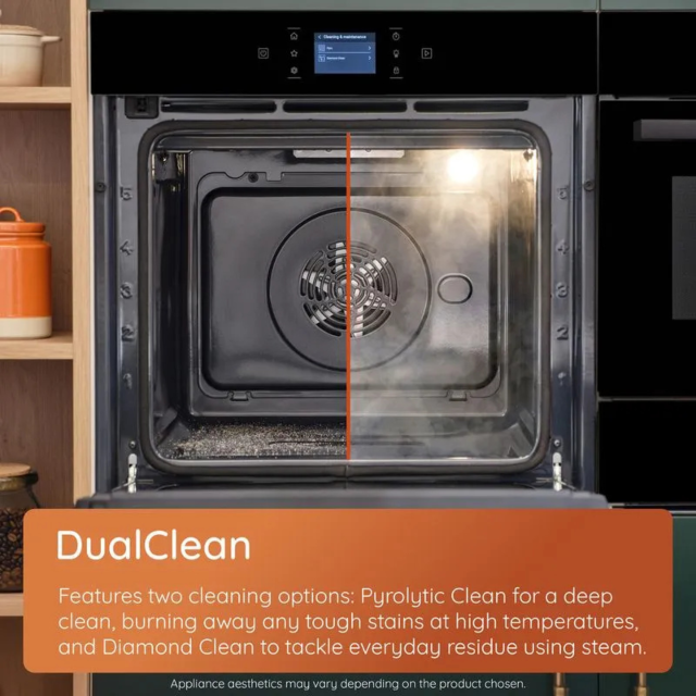 Hotpoint HOI68PT1SBUK 60Cm Built-In Single Pyrolytic Oven With Active Multiflow And Air Fry