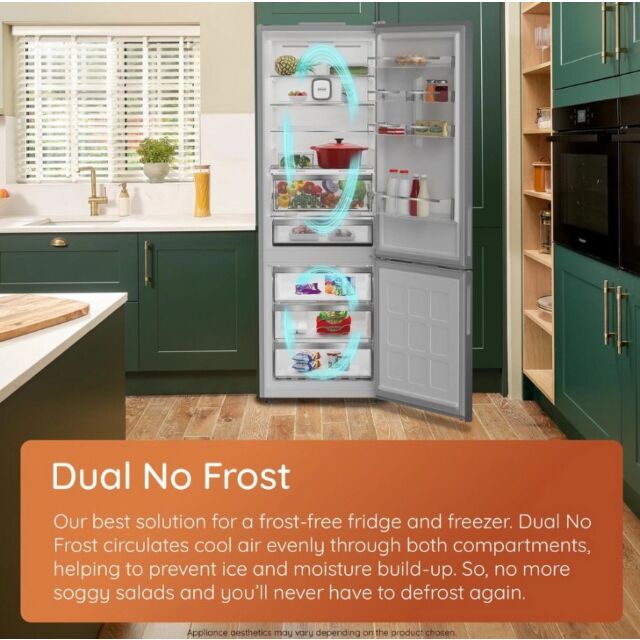 Hotpoint HPK25292B4UK Hpk25292b4uk 54Cm 70/30 Integrated Fridge Freezer - White