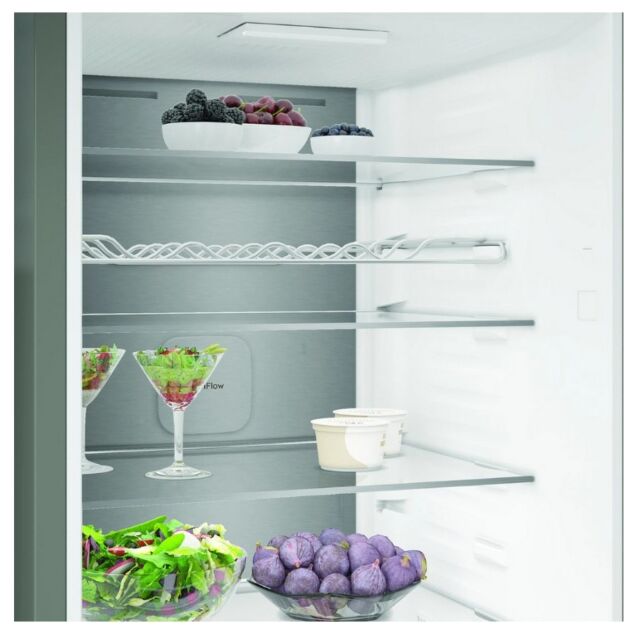 Hotpoint HPK26413XR6UKE Hpk26413xr6uke 59.5Cm 70/30 Fridge Freezer - Black Steel