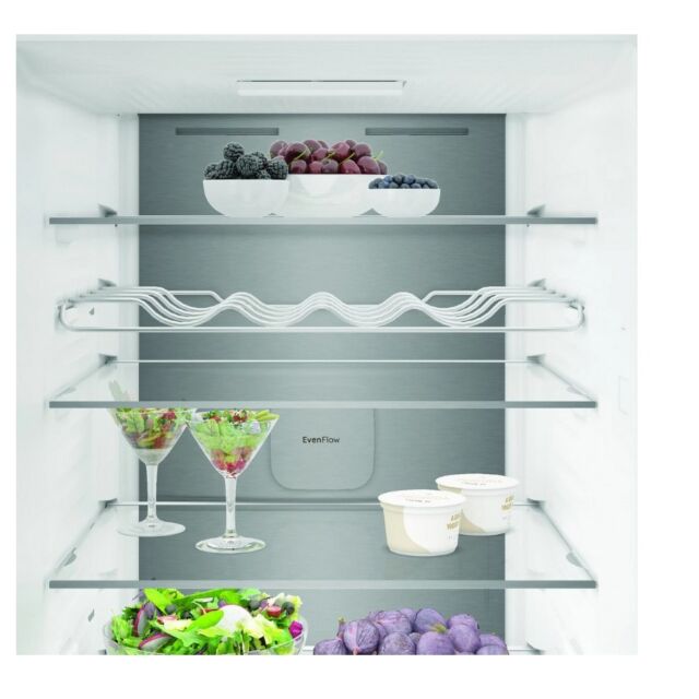Hotpoint HPK26413XR6UKE Hpk26413xr6uke 59.5Cm 70/30 Fridge Freezer - Black Steel