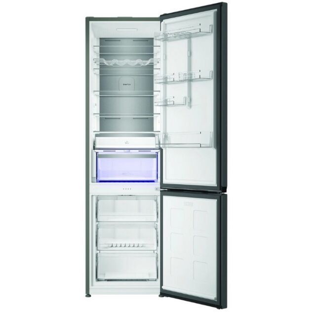 Hotpoint HPK26413XR6UKE Hpk26413xr6uke 59.5Cm 70/30 Fridge Freezer - Black Steel