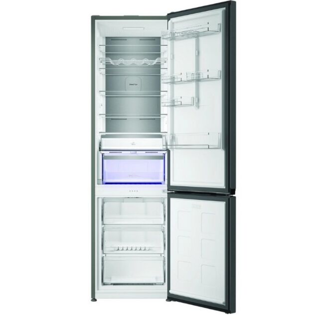 Hotpoint HPK26413XR6UKE Hpk26413xr6uke 59.5Cm 70/30 Fridge Freezer - Black Steel