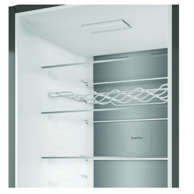 Hotpoint HPK26413XR6UKE Hpk26413xr6uke 59.5Cm 70/30 Fridge Freezer - Black Steel