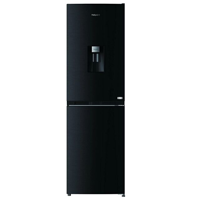 Hotpoint HPKF3241WXR4UK Hpkf3241wxr4uk 54.5Cm 50/50 Fridge Freezer - Black Steel
