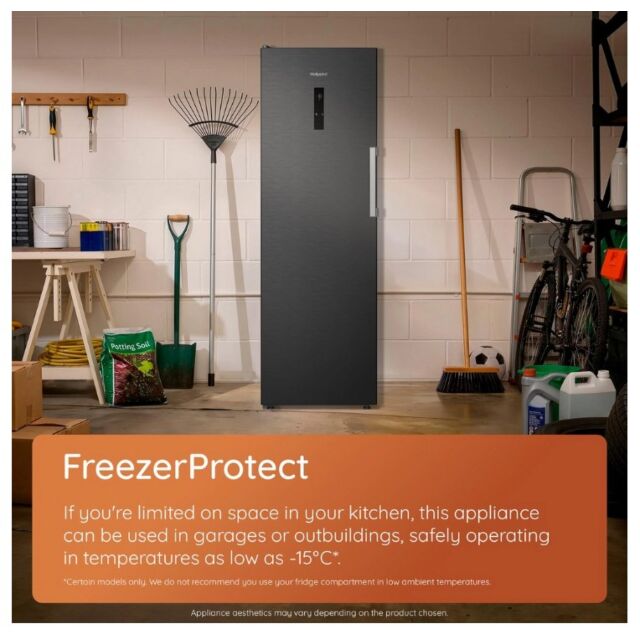 Hotpoint HPKF6353XP4UK Freestanding Dual No Frost 66.1Cm 60/40 Fridge Freezer - Pet Inox