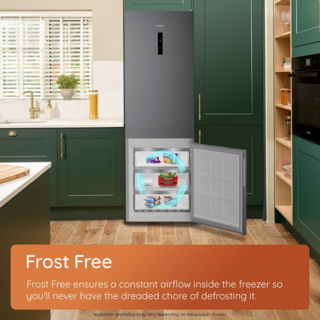 Hotpoint HPKH 1261 W4UK White 50/50 Fridge Freezer