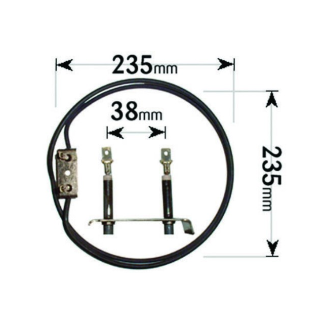 Hotpoint Creda Fan Oven Element HPTC00199665 (ORIGINAL PART)