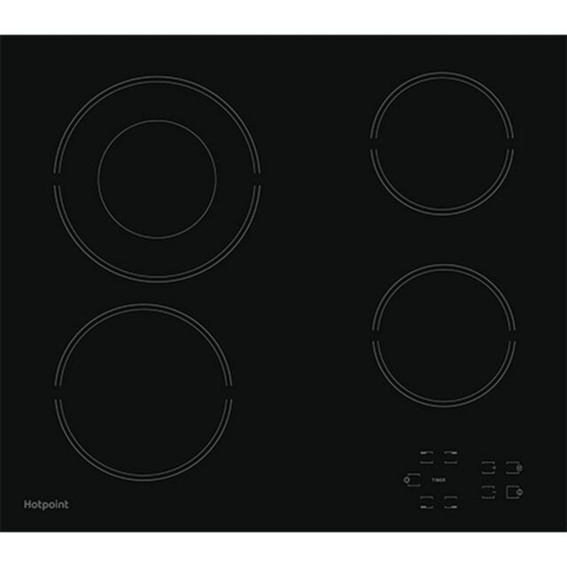 Hotpoint HR612CH 58Cm Ceramic Hob - Black