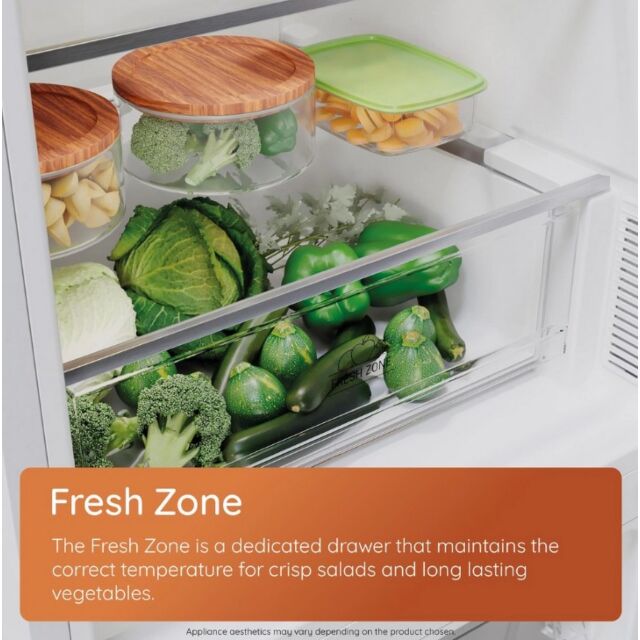 Hotpoint HTSD18A011A1 54Cm Integrated Tall Fridge With Freezer Compartment - Stainless Steel