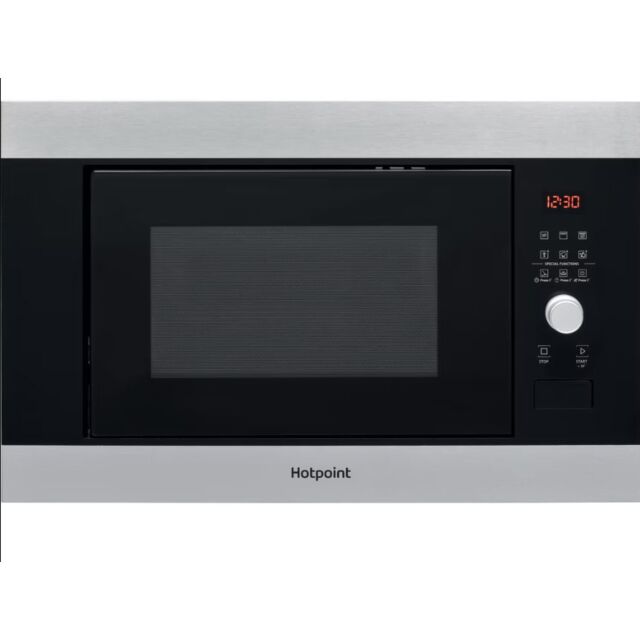 Hotpoint MF25GIXH 25Ltr Built In Microwave And Grill, 25L