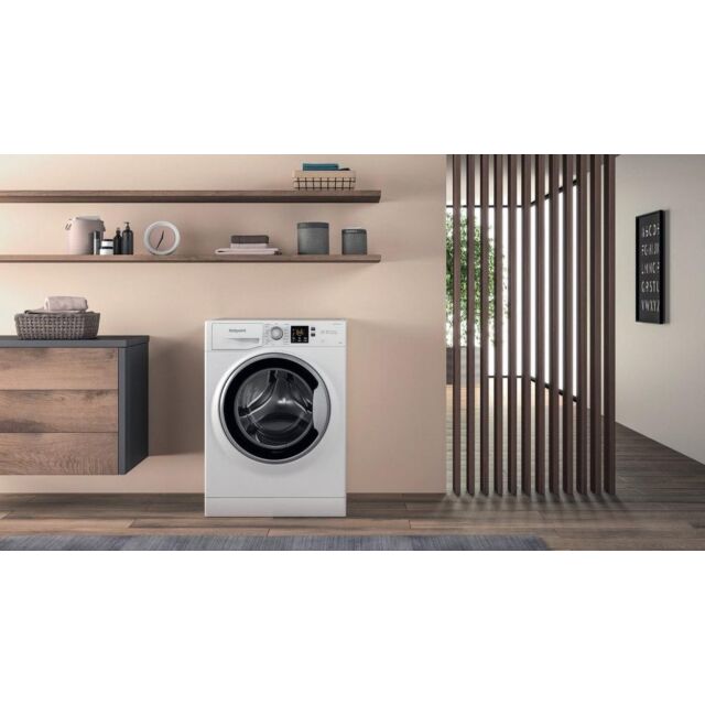 Hotpoint NSWE846WSUK 8Kg 1400 Spin Washing Machine - White