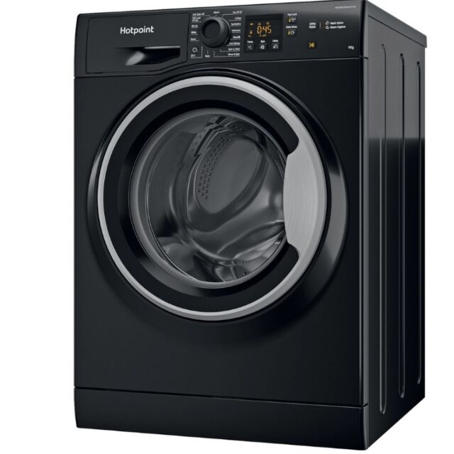 Hotpoint NSWF946BSUK 9Kg 1400 Spin Washing Machine - Black
