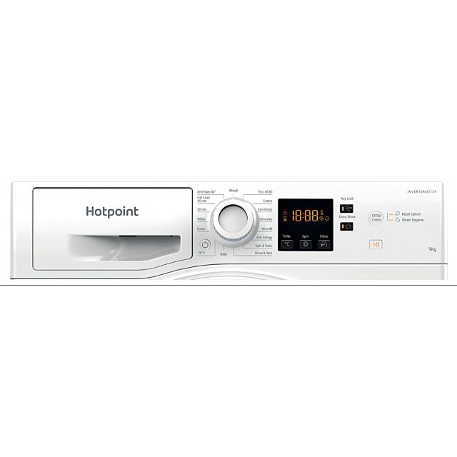 Hotpoint NSWF946WUK 9Kg 1400 Spin Washing Machine - White