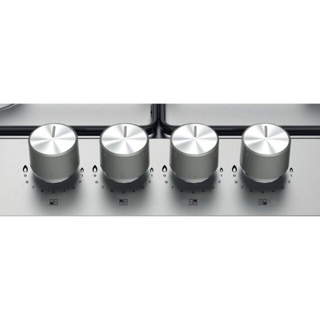 Hotpoint PPH60PFIXUK 59cm Gas Hob - Stainless Steel