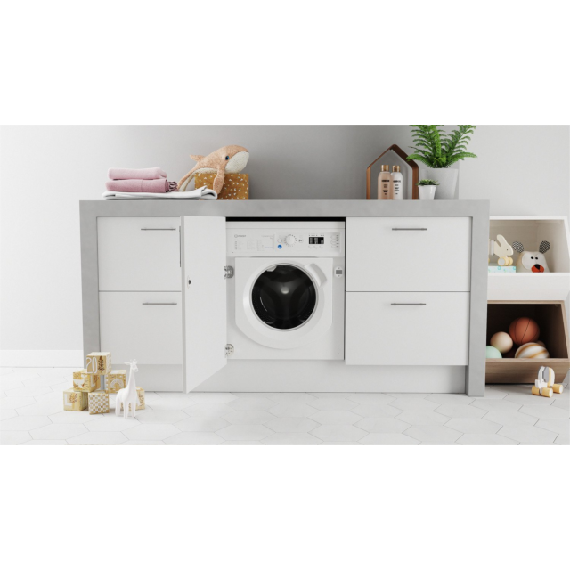 Indesit BIWMIL91485 9Kg Built In Washing Machine