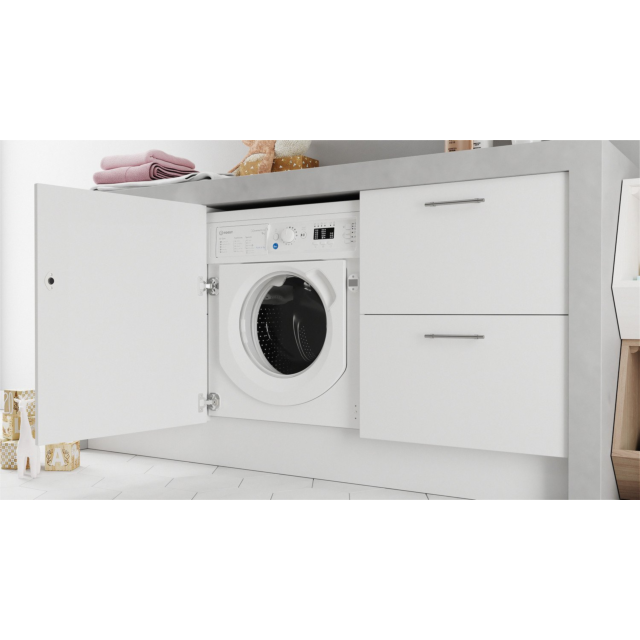 Indesit BIWMIL91485 9Kg Built In Washing Machine