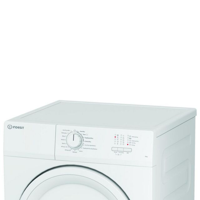Indesit CYDA81WWGLUK 8Kg Vented Tumble Dryer - White