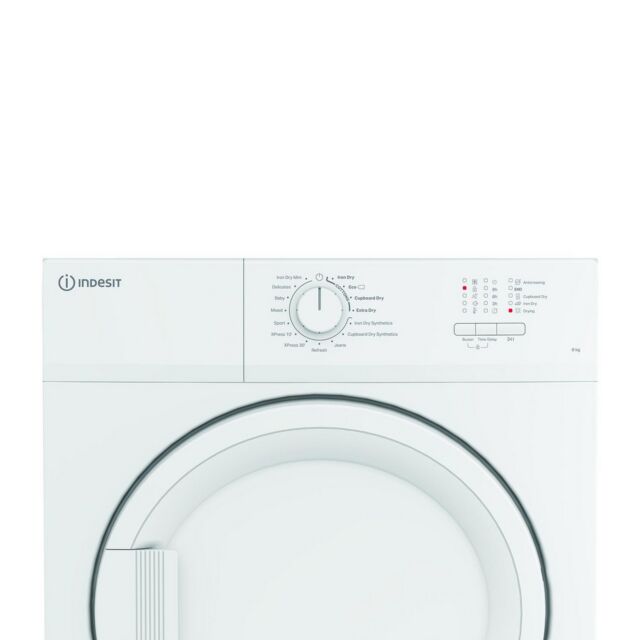 Indesit CYDA81WWGLUK 8Kg Vented Tumble Dryer - White
