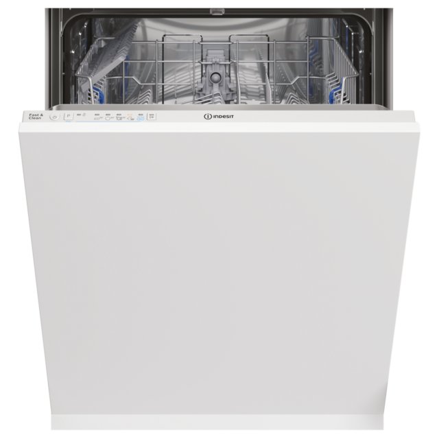 Indesit DIE2B19UK Integrated Full Size Dishwasher - White - A+ Energy Rated