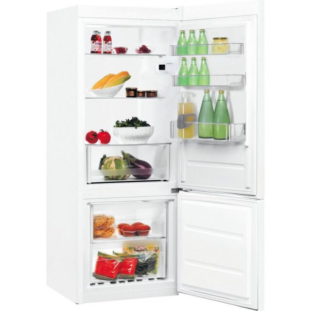 Indesit LI6S1EWUK 60Cm Freestanding Fridge Freezer - White