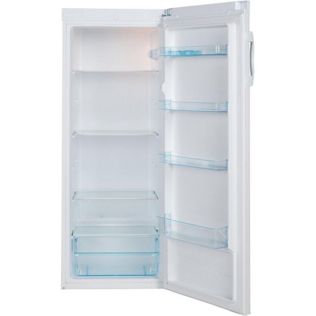 LEC TL55144W Upright Larder Fridge In White