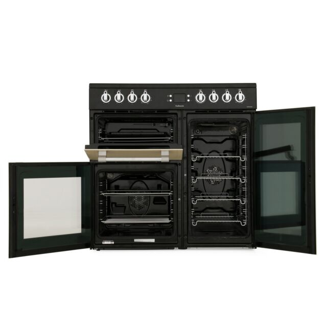 Leisure CK90C230C 90cm Electric Range Cooker with Two Ovens - Cream