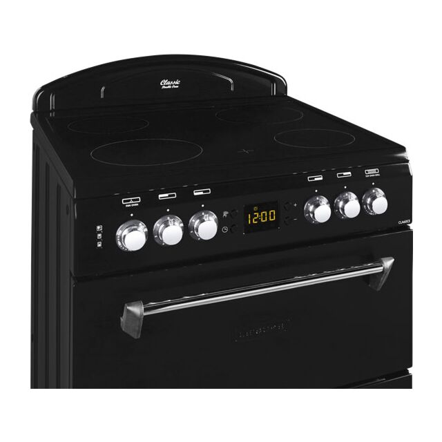 Leisure CLA60CEK 60Cm Black Ceramic Mini Range