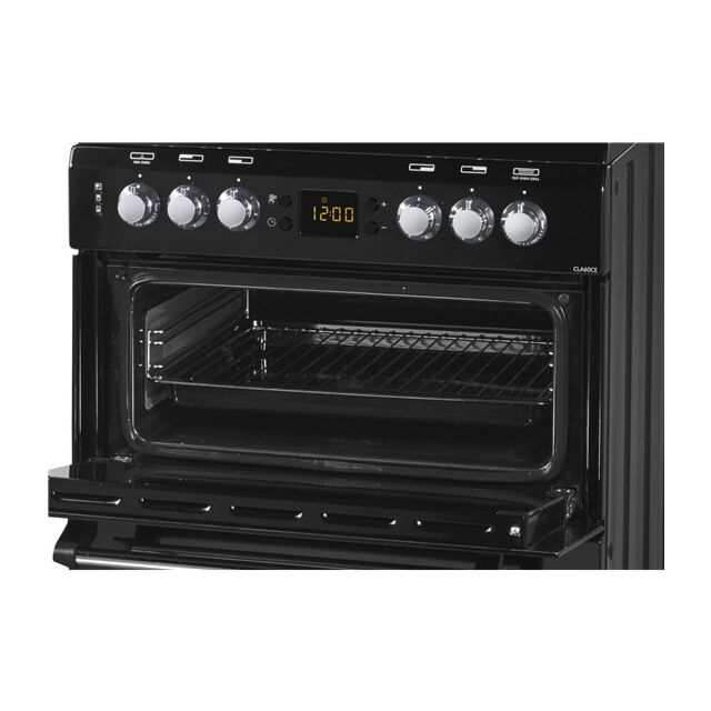 Leisure CLA60CEK 60Cm Black Ceramic Mini Range