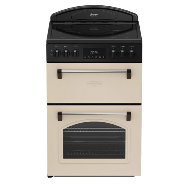 Leisure CLB60ECC 60Cm Double Oven Electric Range Cooker - Cream