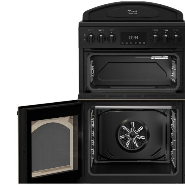 Leisure CLB60ECC 60Cm Double Oven Electric Range Cooker - Cream
