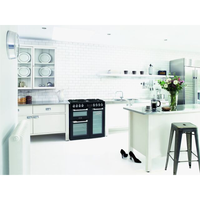 Leisure CS90F530K Black Duel Fuel Range Cooker Cuisinemaster