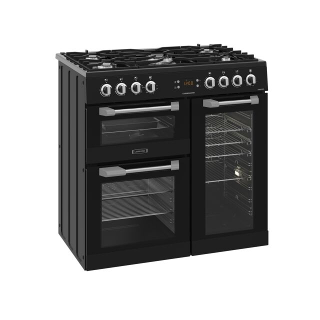 Leisure CS90F530K Black Duel Fuel Range Cooker Cuisinemaster