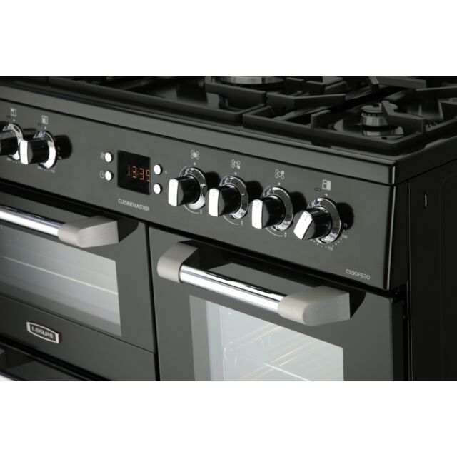 Leisure CS90F530K Black Duel Fuel Range Cooker Cuisinemaster