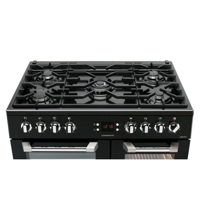 Leisure CS90F530K Black Duel Fuel Range Cooker Cuisinemaster