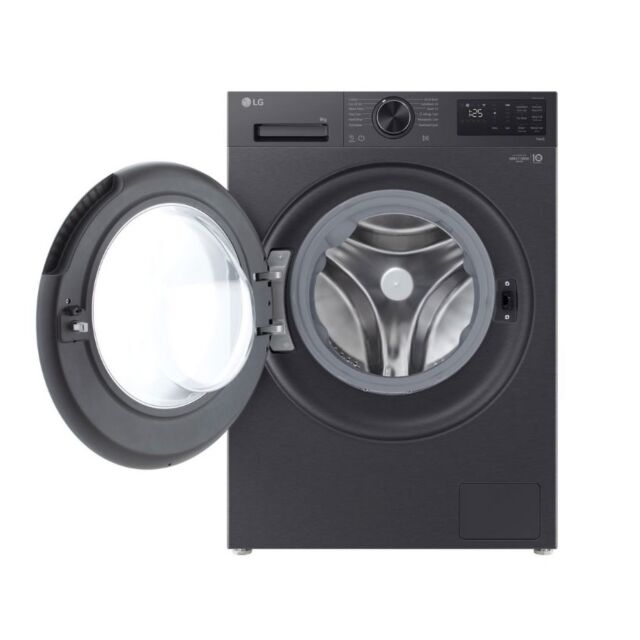 LG F2X50S9TBB 9Kg 1200 Spin Washing Machine - Black