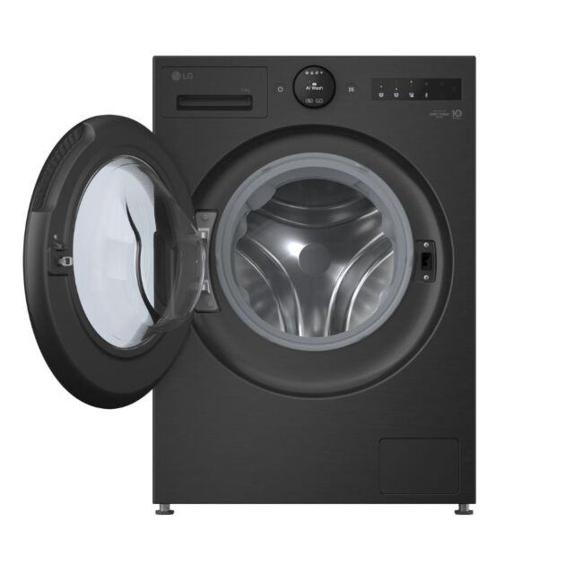 LG F4X7013TBB 13Kg 1400 Spin Washing Machine - Black