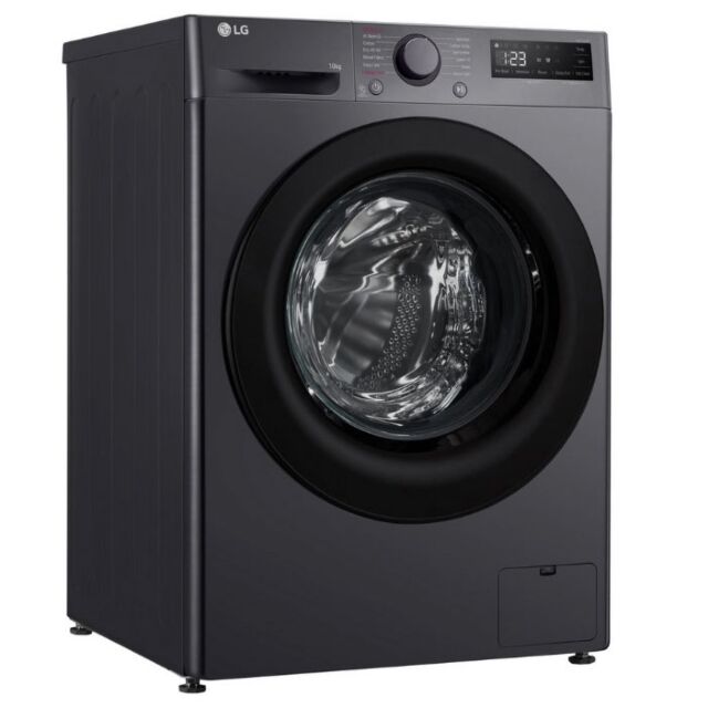 LG F4Y510GBLN1 10Kg 1400 Spin Washing Machine - Slate Grey