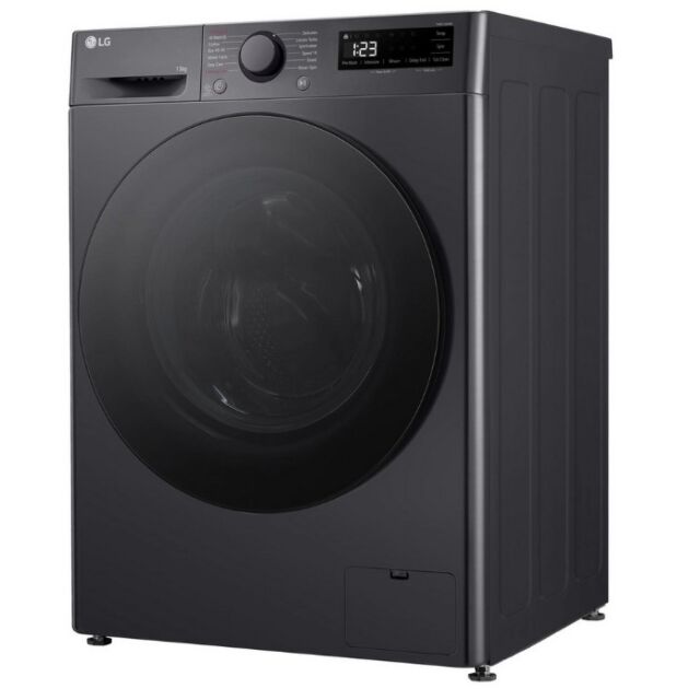 LG F4Y513GBLN1 13Kg 1400 Spin Washing Machine - Slate Grey