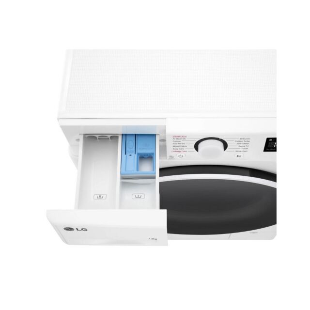 LG F4Y513WWLN1 13Kg 1400 Spin Washing Machine - White